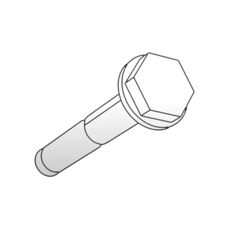 Tornillo hexagonal槽接头螺栓 M6X40-10.9- MAN183-B1