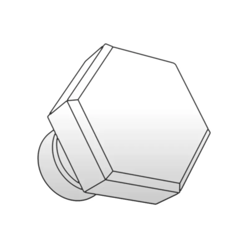 Sechskantschraube M8X10-8.8-A2C