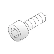Produkt Zylinderschraube mit Innensechskant M8X45- 8.8-A2C Foto