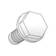 Produkt Sechskantsicherungsschraube M10X25-10.9- MAN183-B1 Foto