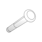 Produkt Flat round screw M8X60-8.8- ZNNI8/CN/TO Foto
